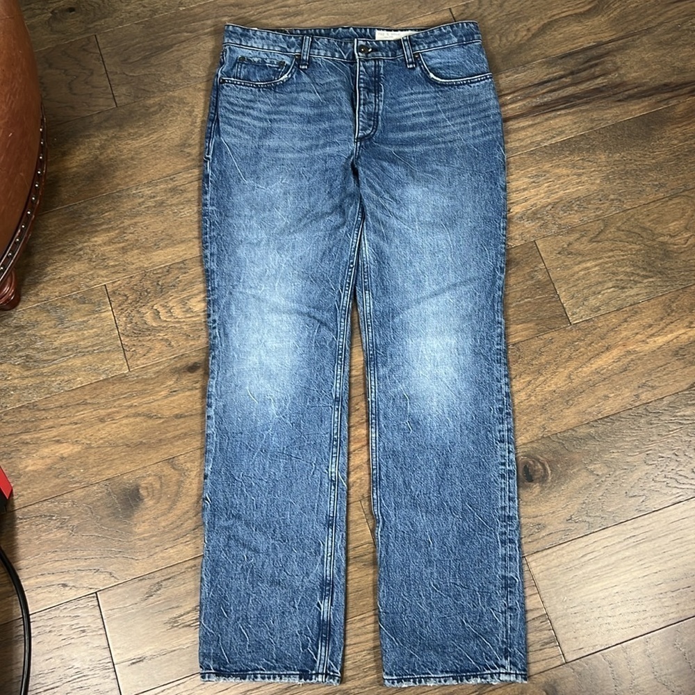 RAG & BONE Peggy Straight Jeans in Siesta Shade Sz 29 EUC - Picture 1 of 7